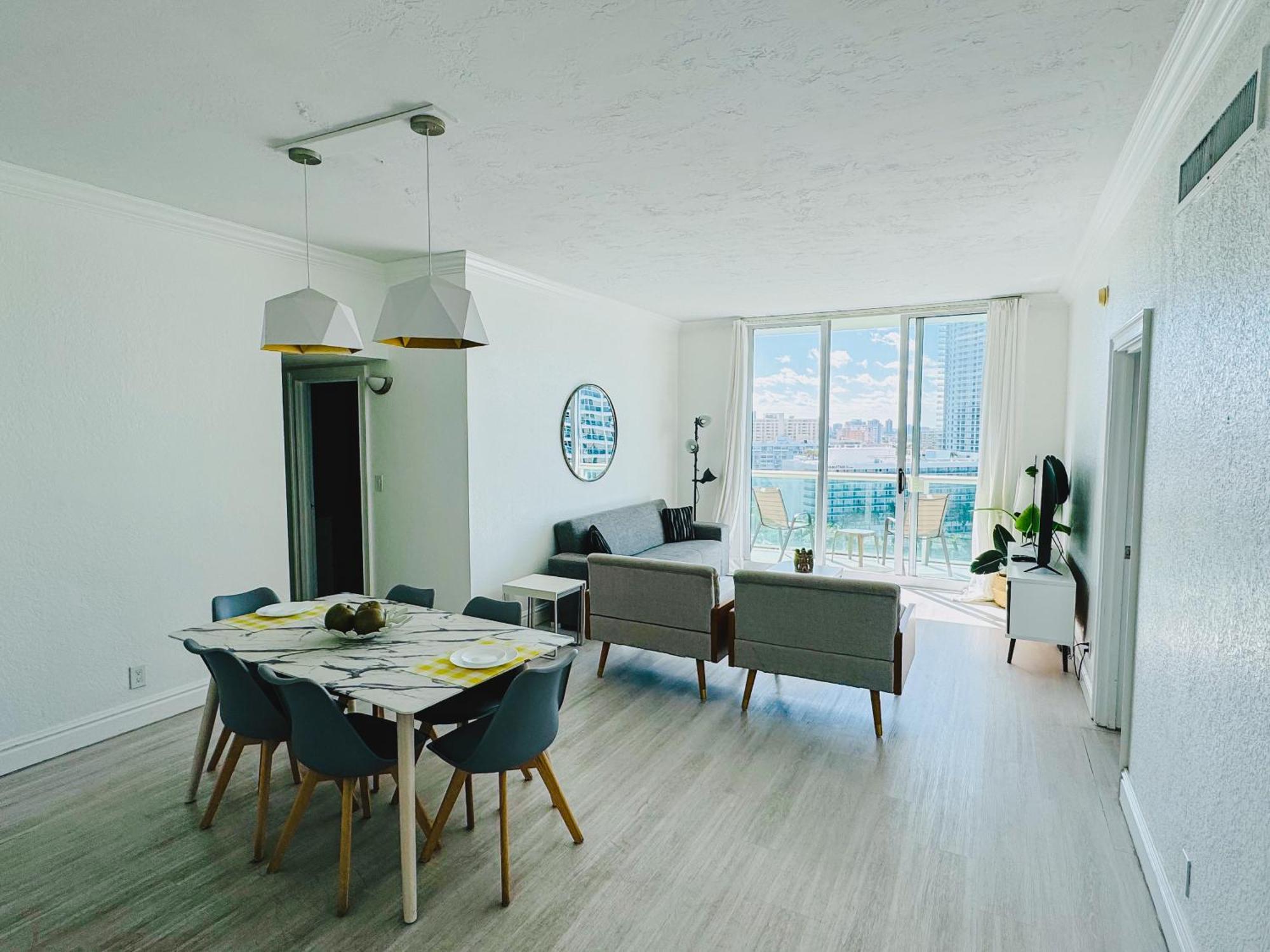 Miami Hollywood Great Two Bedroom Apartment With Channel View 006-22Bvic Ngoại thất bức ảnh