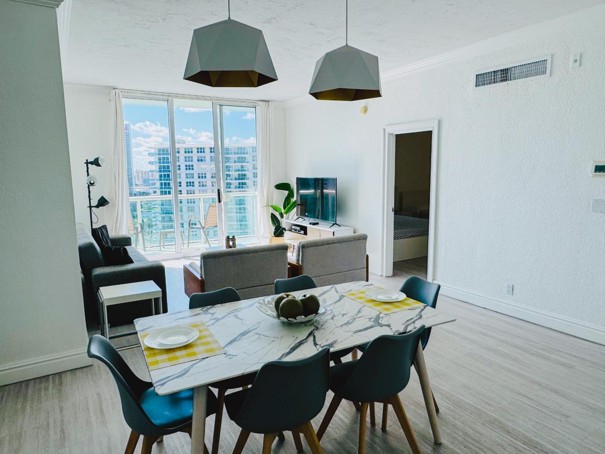 Miami Hollywood Great Two Bedroom Apartment With Channel View 006-22Bvic Ngoại thất bức ảnh